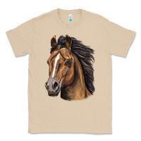 Mushroom quarter horse portrait Classic Tee - LillyAllenDesigns