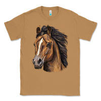 Toasted Coconut quarter horse portrait Classic Tee - LillyAllenDesigns