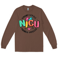 Chestnut nicu where little things matter Long Sleeve Tee - MaliasSmallBusiness