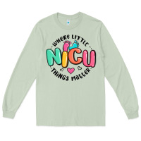Matcha nicu where little things matter Long Sleeve Tee - MaliasSmallBusiness