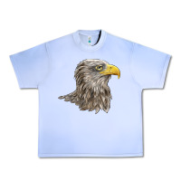 Grape Ice American White Sea Eagle Head Urban Heavy Tee - LillyAllenDesigns