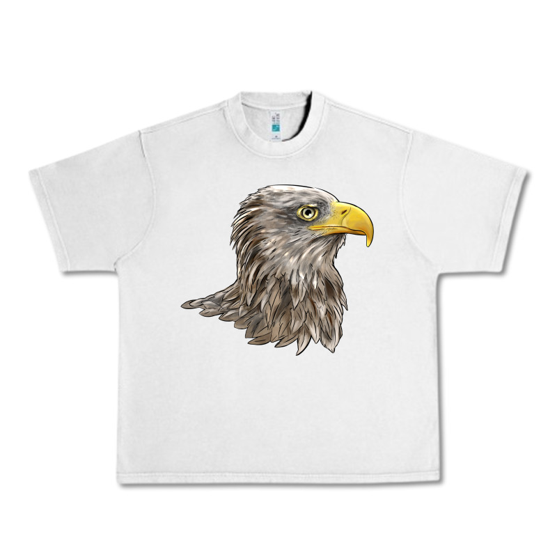 American White Sea Eagle Head Urban Heavy Tee by LillyAllenDesigns | Teevron