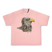 Salmon American White Sea Eagle Head Urban Heavy Tee - LillyAllenDesigns