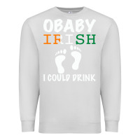 Dove Grey O' Baby Irish I Could Drink Premium Sweatshirt - Bettercallsaul