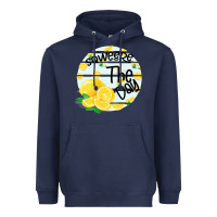 Navy so were the day Heavyweight Hoodie - Bettercallsaul
