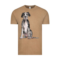 Vintage Coffee Great Dane Dog Vintage Tee - LillyAllenDesigns