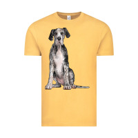 Vintage Mustard Great Dane Dog Vintage Tee - LillyAllenDesigns