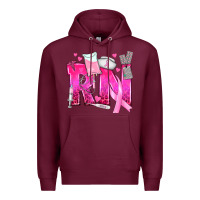 Burgundy Breast Cancer RN Registered Nurse Premium Hoodie - texasbilliewilder