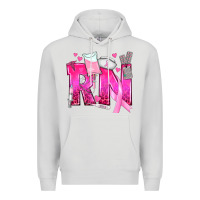 Dove Grey Breast Cancer RN Registered Nurse Premium Hoodie - texasbilliewilder