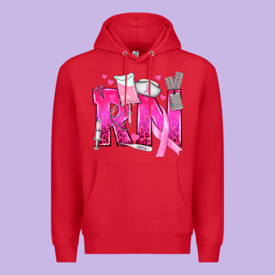 Breast Cancer Rn Registered Nurse Premium Hoodie Designed By Texasbilliewilder