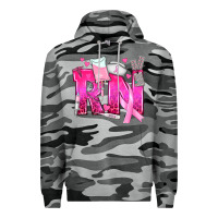 Slate Camo Breast Cancer RN Registered Nurse Premium Hoodie - texasbilliewilder