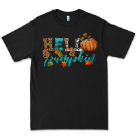Black hello pumpkin Premium Tee - HRA Design Shop