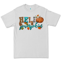 Dove Grey hello pumpkin Premium Tee - HRA Design Shop