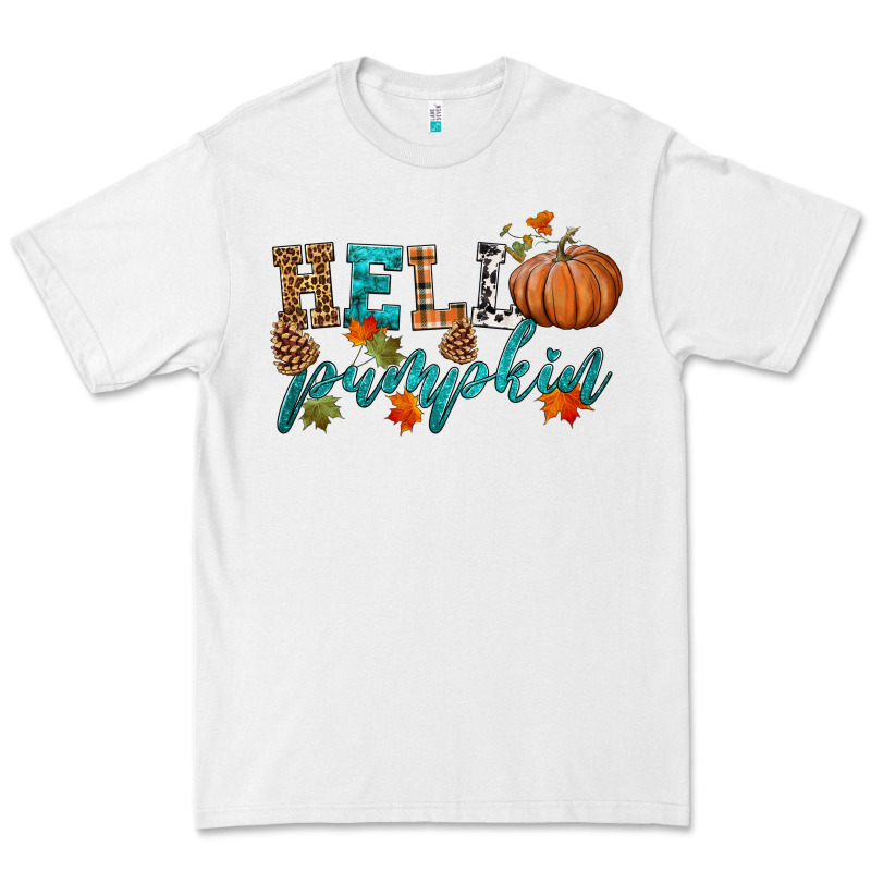 Hello Pumpkin Premium Tee by HRA Design Shop | Teevron