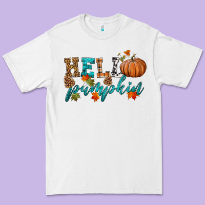 Hello Pumpkin Premium Tee Designed By Hra Design Shop