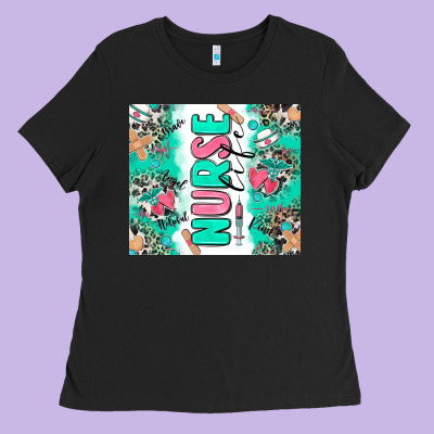 Nurse Life Ladies Tee Designed By Zillion Design Studio