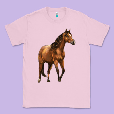 Quarter Horse Classic Tee Designed By Lillyallendesigns