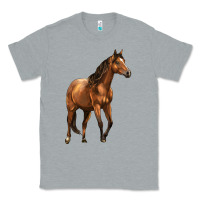 Heather Grey Quarter Horse Classic Tee - LillyAllenDesigns