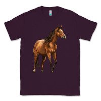 Plum Quarter Horse Classic Tee - LillyAllenDesigns