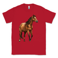 Red Quarter Horse Classic Tee - LillyAllenDesigns