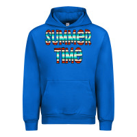 Cobalt summer time serape doodle Urban Hoodie - CowCowDesign