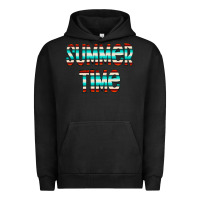 Pigment Black summer time serape doodle Urban Hoodie - CowCowDesign