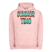 Pigment Salmon summer time serape doodle Urban Hoodie - CowCowDesign