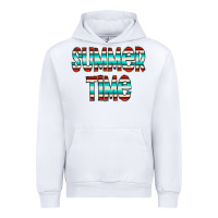 White summer time serape doodle Urban Hoodie - CowCowDesign