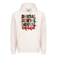 Pale Pink Christmas dental squad Premium Hoodie - JahusDesignShop