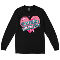 Black perfectly imperfect Long Sleeve Tee - MaliasSmallBusiness