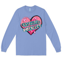 Colony Blue perfectly imperfect Long Sleeve Tee - MaliasSmallBusiness