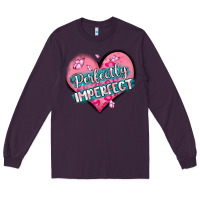 Plum perfectly imperfect Long Sleeve Tee - MaliasSmallBusiness