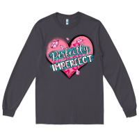 Smoke perfectly imperfect Long Sleeve Tee - MaliasSmallBusiness