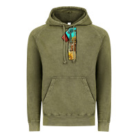 Vintage Olive farm life alphabet numbers 1 Vintage Hoodie - BundleAndBundleShop