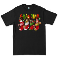 Black christmas grandma Premium Tee - FaDigitalArtStudio