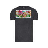 Vintage Black happy easter y'all rabbit sippy cup Vintage Tee - BarkalooDesign