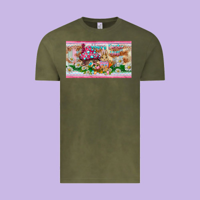 Happy Easter Y'all Rabbit Sippy Cup Vintage Tee Designed By Barkaloodesign