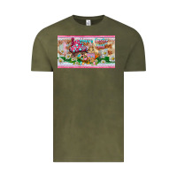 Vintage Olive happy easter y'all rabbit sippy cup Vintage Tee - BarkalooDesign