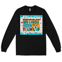 Black birthday boy to level up Long Sleeve Tee - JahusDesignShop