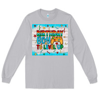Moon Dust birthday boy to level up Long Sleeve Tee - JahusDesignShop