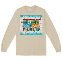 Mushroom birthday boy to level up Long Sleeve Tee - JahusDesignShop
