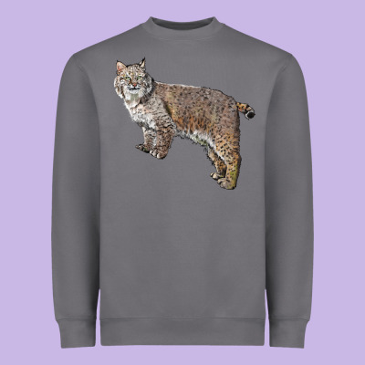 Bobcat Heavyweight Sweatshirt Designed By Lillyallendesigns