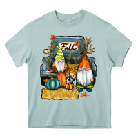Arona farm truck autumn gnomes Heavy Core Tee - RanaPortraitStore