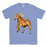 Colony Blue Haflinger Horse Classic Tee - LillyAllenDesigns