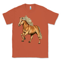 Copper Haflinger Horse Classic Tee - LillyAllenDesigns