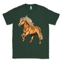 Sports Green Haflinger Horse Classic Tee - LillyAllenDesigns