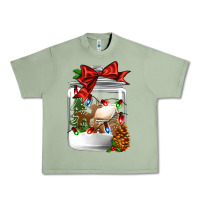 Oil Green Christmas cookie jar Urban Heavy Tee - Jasminsmagicworld