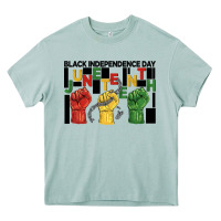 Arona black independence day juneteenth Heavy Core Tee - BarkalooDesign