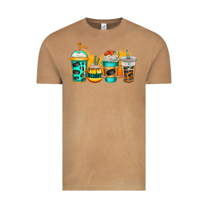 Ice Hockey Coffee Vintage Tee by Jasminsmagicworld | Teevron