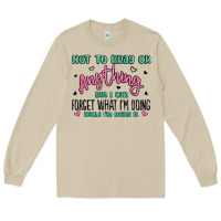Mushroom not to brag or anything but i can forget what im d Long Sleeve Tee - MaliasSmallBusiness